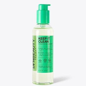 NWT, INBEAUTY, Keep It Clean Hydrating Gel Cleanser, Washes away makeup and dirt
